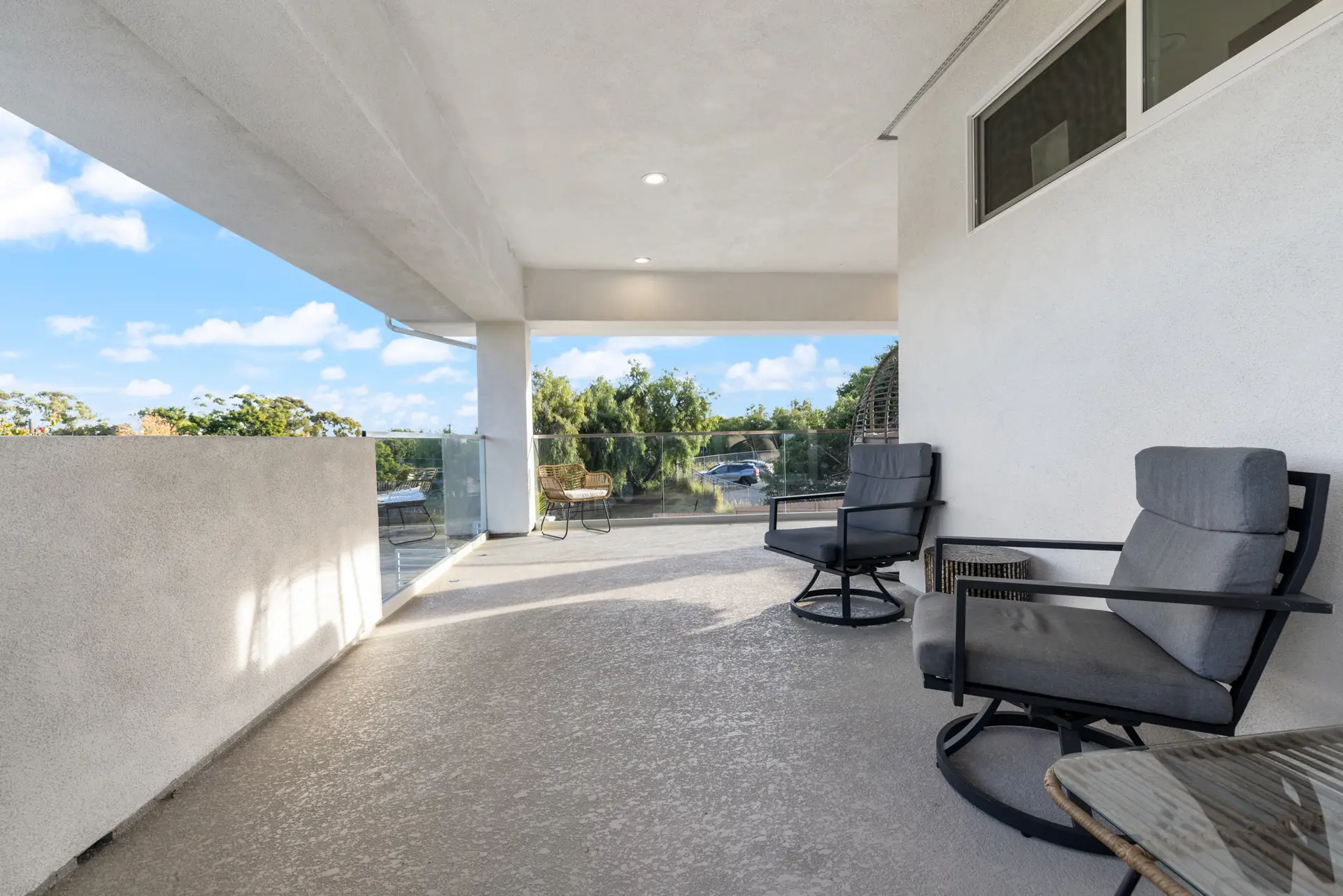 Facility Gallery Balcony with a view at Coastal Detox
