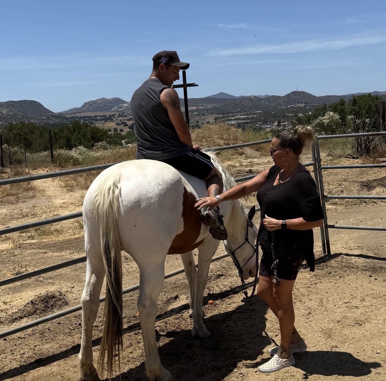 Equine therapy used in drug rehab San Diego at Coastal Detox of Southern California, led by CEO Nina Cornejo