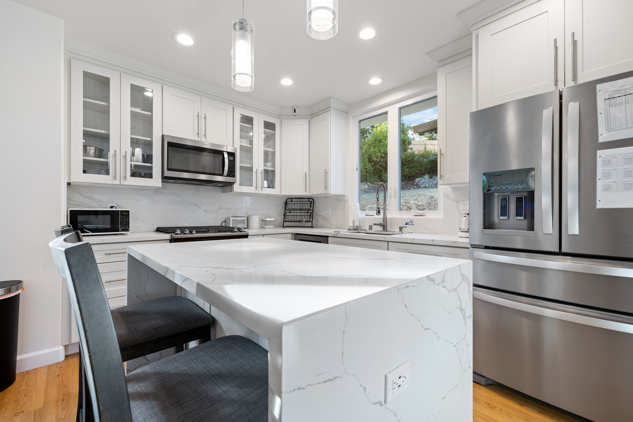 view of kitchen at Coastal Detox of Southern California