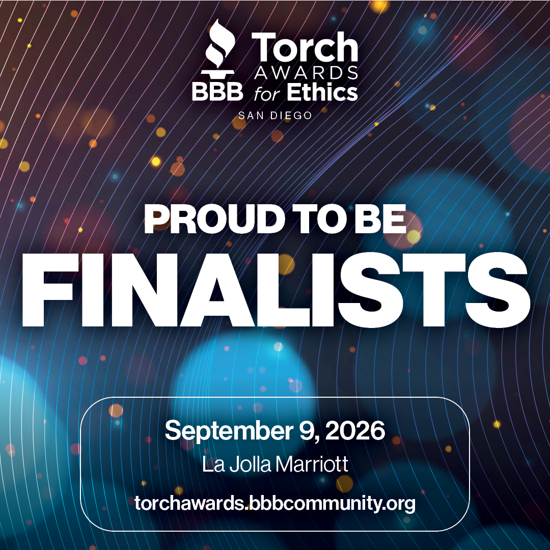 Coastal Detox of Southern California is a finalist for the BBB 2026 Torch Awards for Ethics
